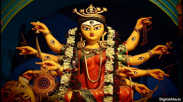 drawing images of durga ma