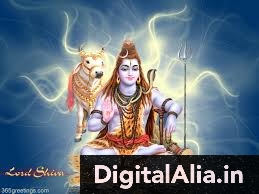 lord shiva with nandi